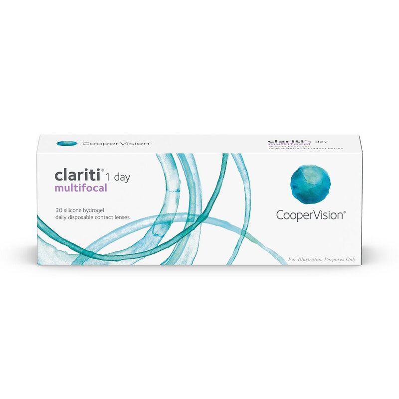Clariti 1 Day Multifocal
30 Pack
Daily Wear
1 Day Replacement